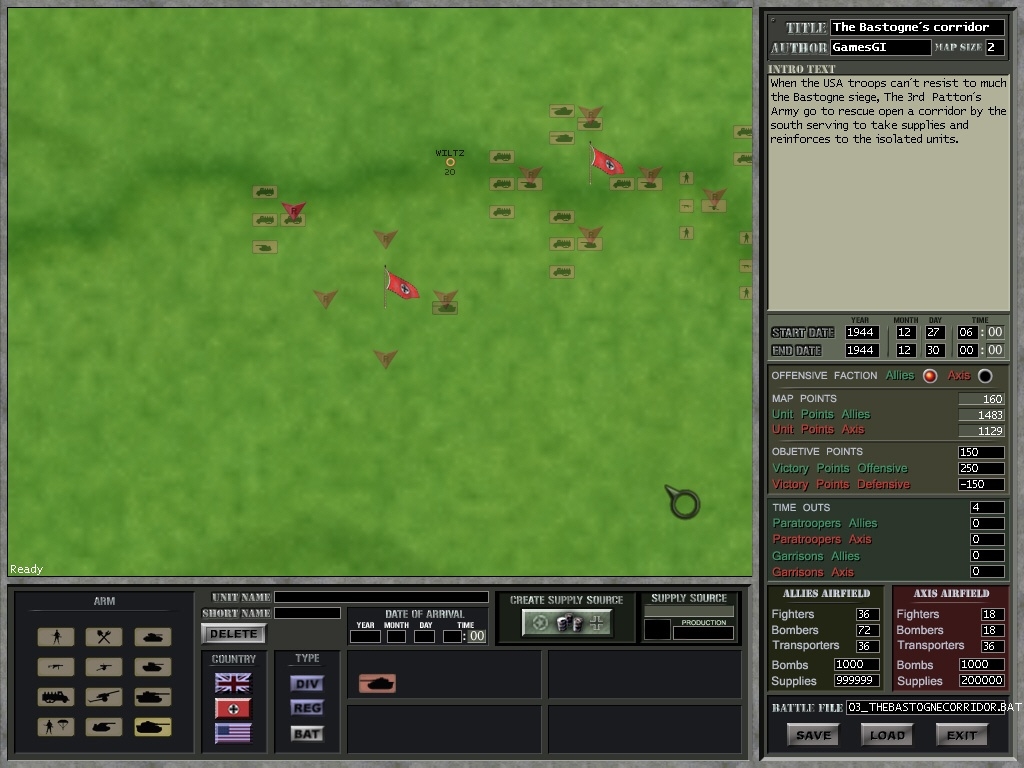 Скриншот из игры World War II: General Commander под номером 7