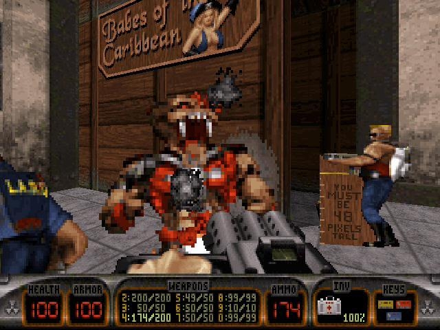 Скриншот из игры Duke Nukem 3D под номером 15