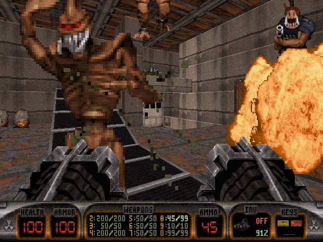 Скриншот из игры Duke Nukem 3D под номером 18