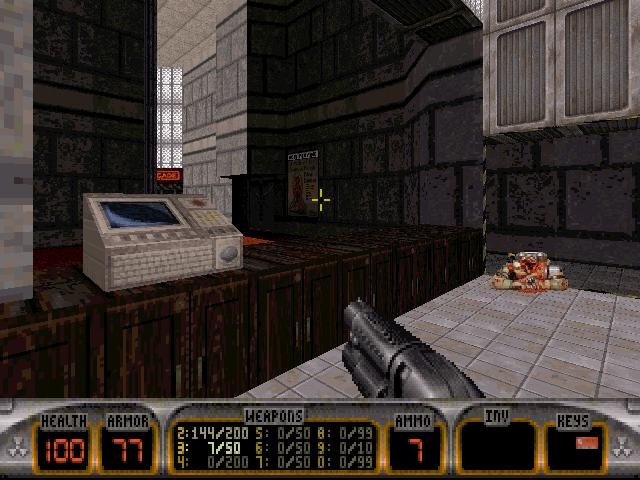 Скриншот из игры Duke Nukem 3D под номером 23