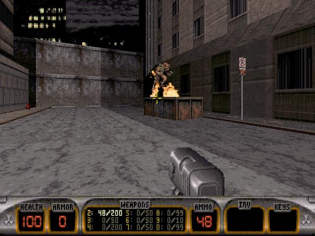 Скриншот из игры Duke Nukem 3D под номером 35