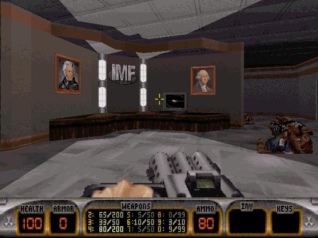 Скриншот из игры Duke Nukem 3D под номером 96
