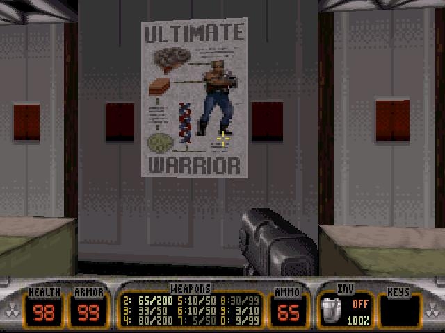 Скриншот из игры Duke Nukem 3D под номером 99