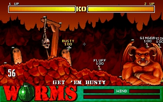 Скриншот из игры Worms под номером 16