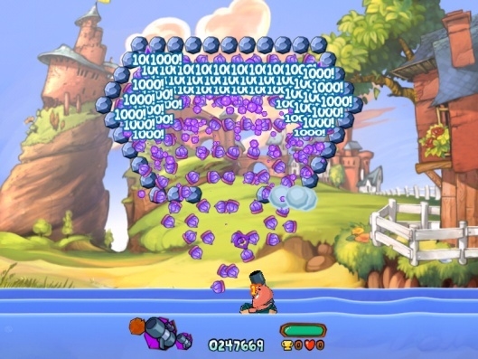 Скриншот из игры Worms Blast под номером 12