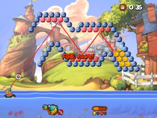 Скриншот из игры Worms Blast под номером 15