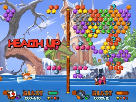 Скриншот из игры Worms Blast под номером 20