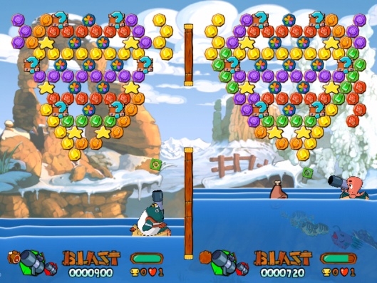 Скриншот из игры Worms Blast под номером 22