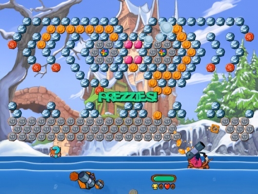 Скриншот из игры Worms Blast под номером 3