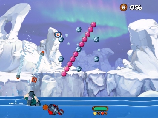 Скриншот из игры Worms Blast под номером 5