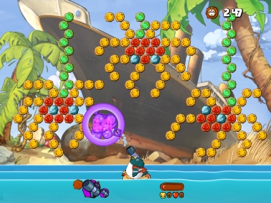 Скриншот из игры Worms Blast под номером 8