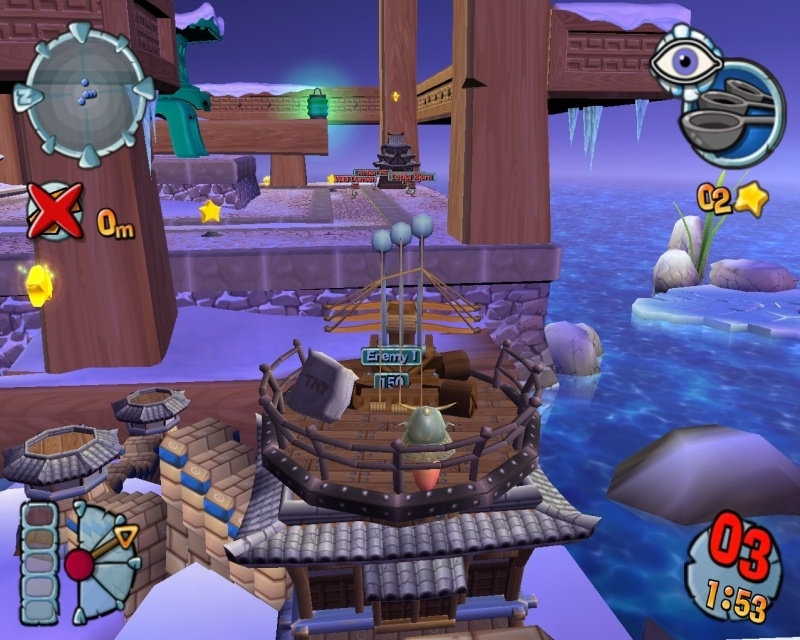 Скриншот из игры Worms Forts: Under Siege! под номером 10