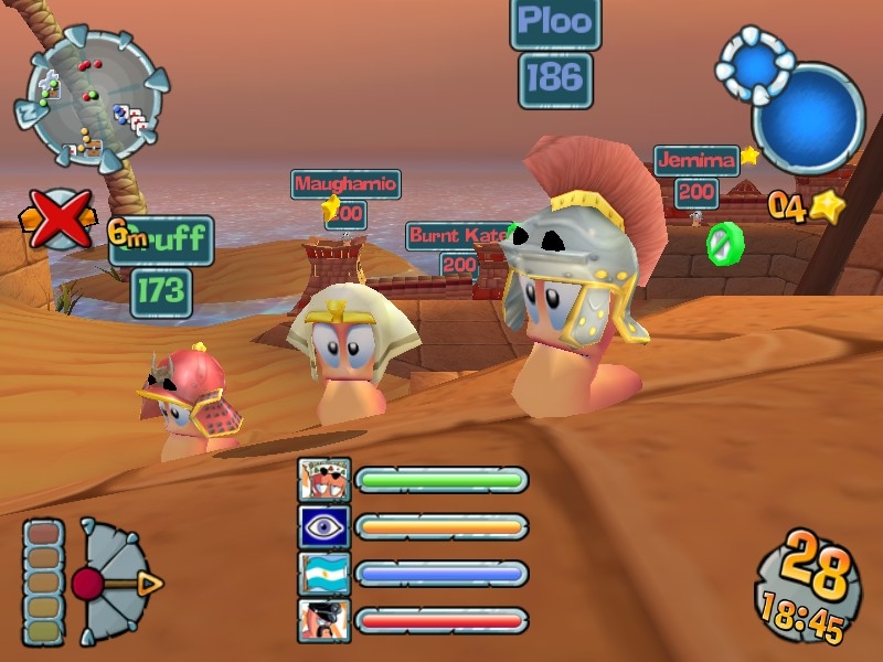 Скриншот из игры Worms Forts: Under Siege! под номером 2