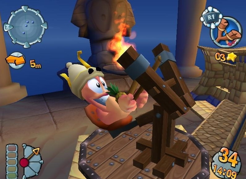 Скриншот из игры Worms Forts: Under Siege! под номером 22