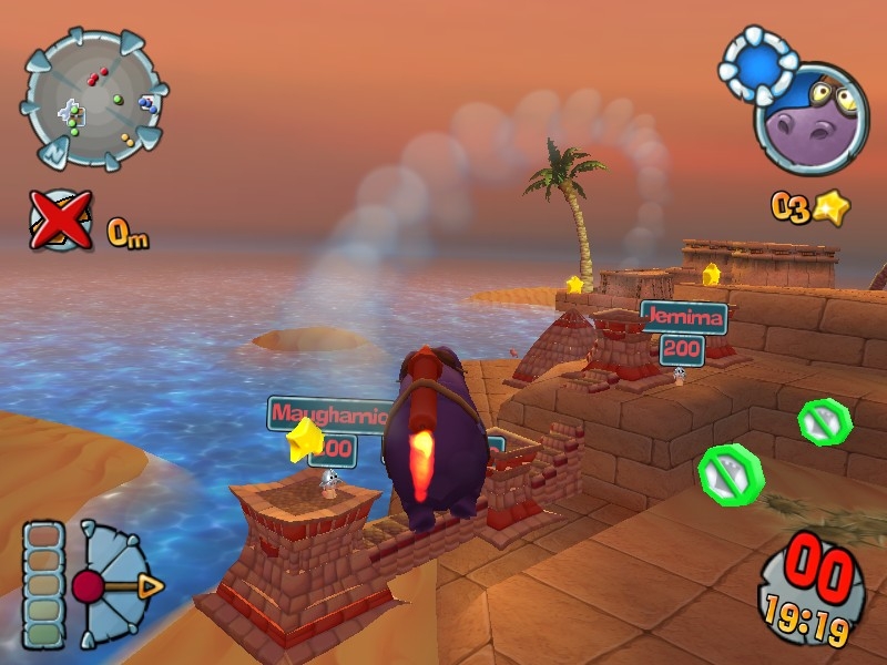 Скриншот из игры Worms Forts: Under Siege! под номером 3
