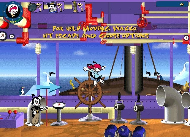 Скриншот из игры Animaniacs: A Gigantic Adventure под номером 7