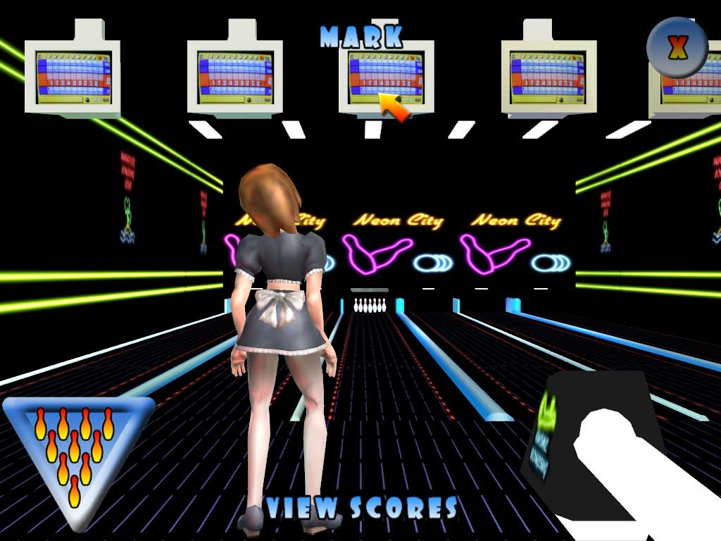 Скриншот из игры Anime Bowling Babes под номером 11