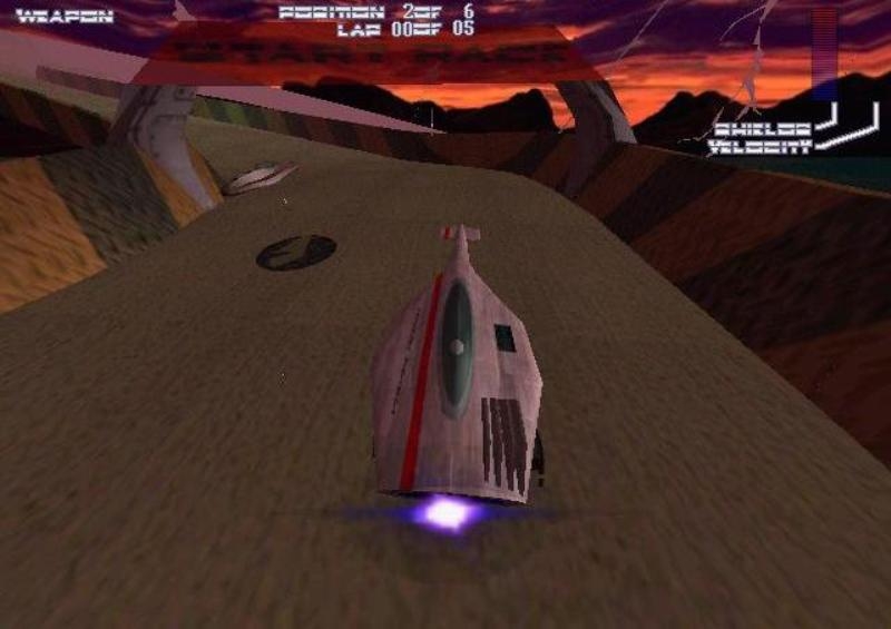 Скриншот из игры Wraiths: Extreme A-Grav Racing под номером 2