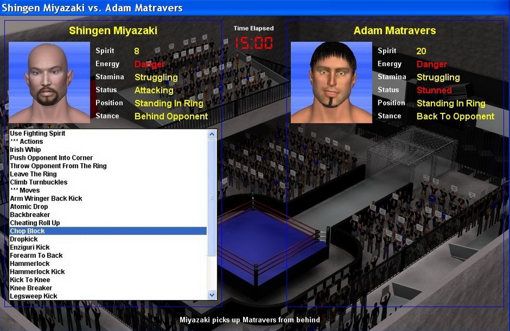 Скриншот из игры Wrestling Spirit под номером 3