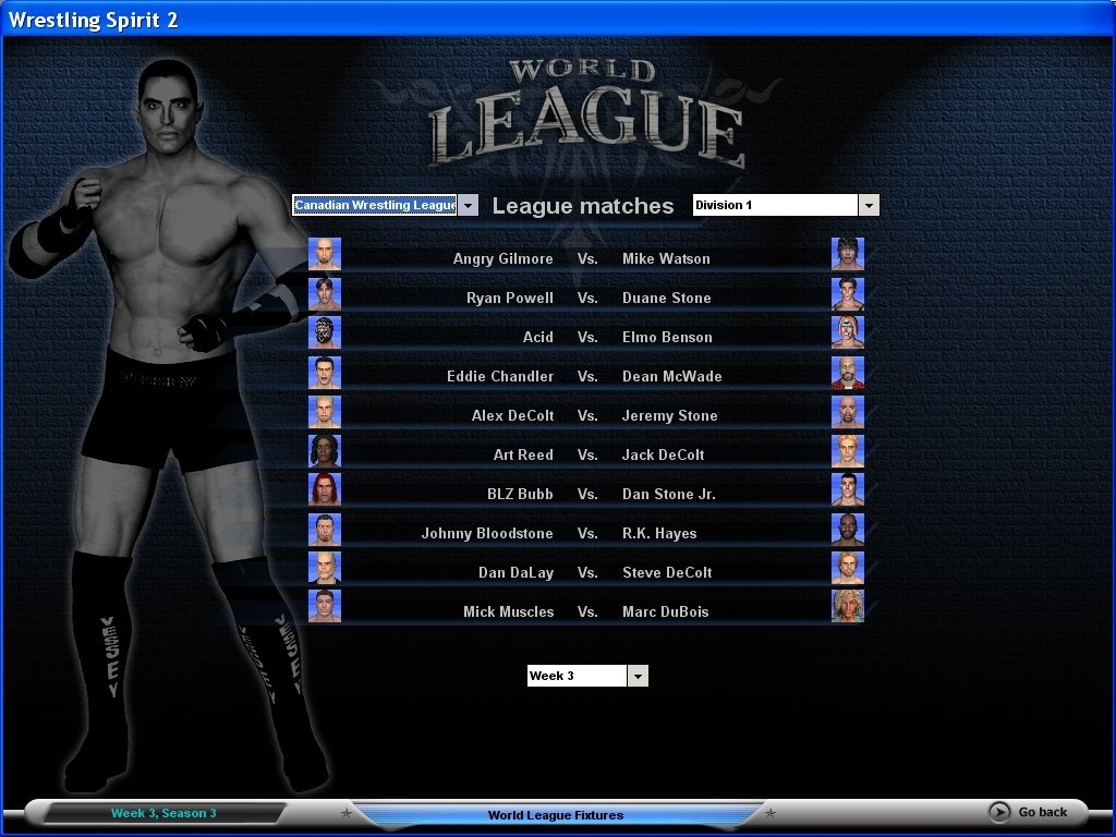 Скриншот из игры Wrestling Spirit 2 под номером 3
