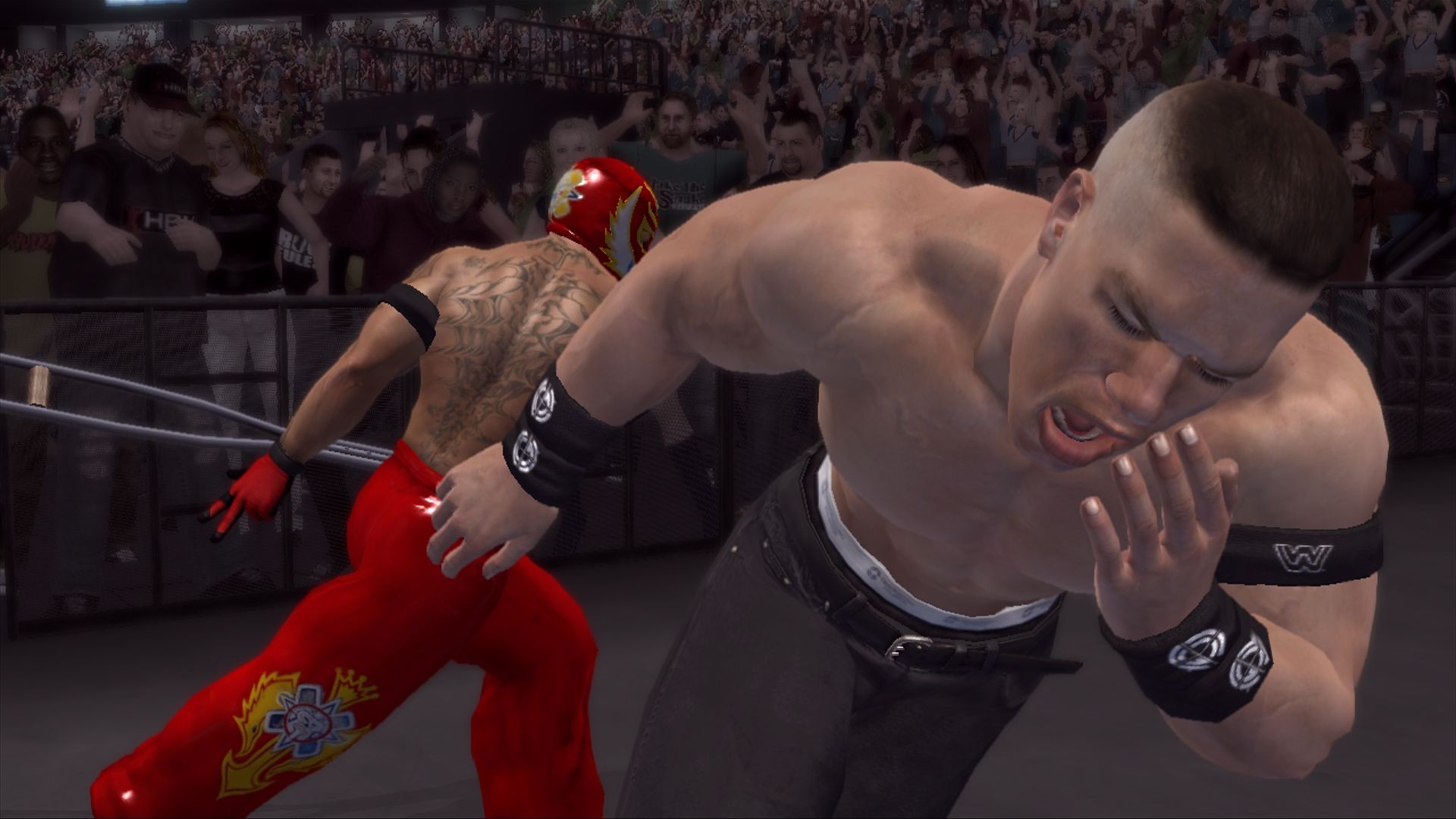 Скриншот из игры WWE SmackDown! vs. RAW 2007 под номером 7