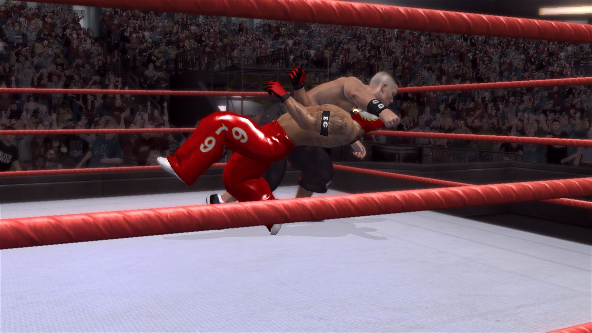 Скриншот из игры WWE SmackDown! vs. RAW 2007 под номером 9
