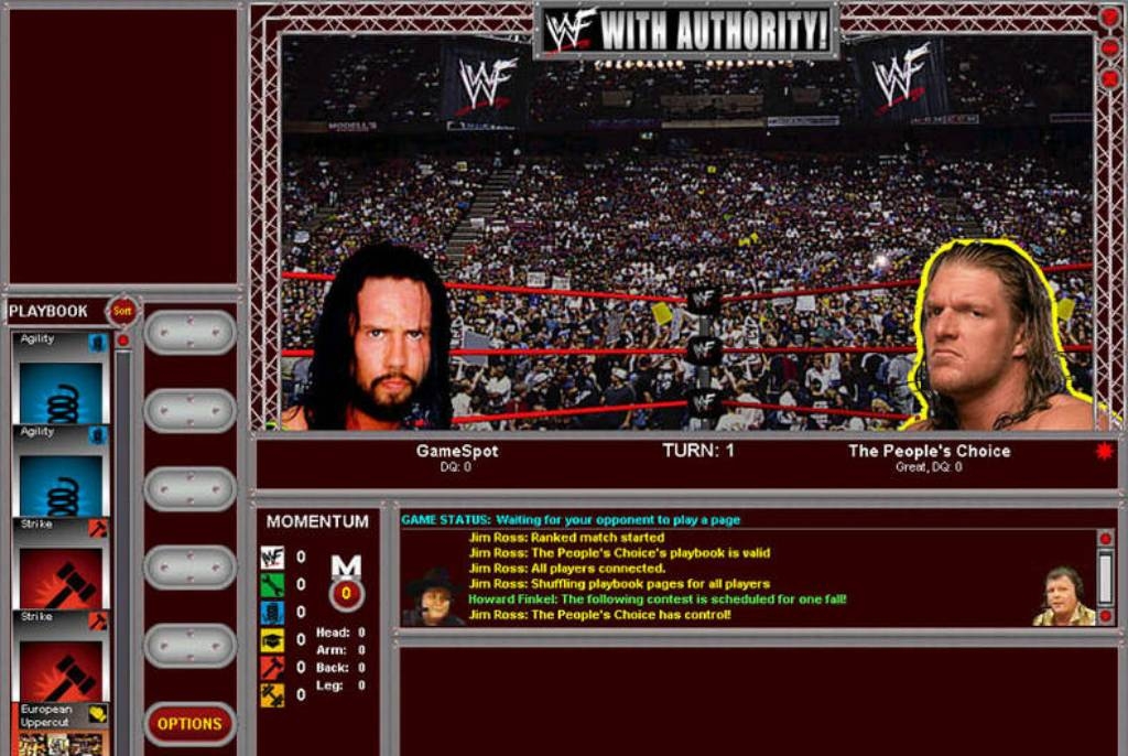 Скриншот из игры WWF With Authority! под номером 10