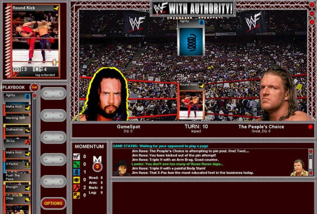Скриншот из игры WWF With Authority! под номером 12