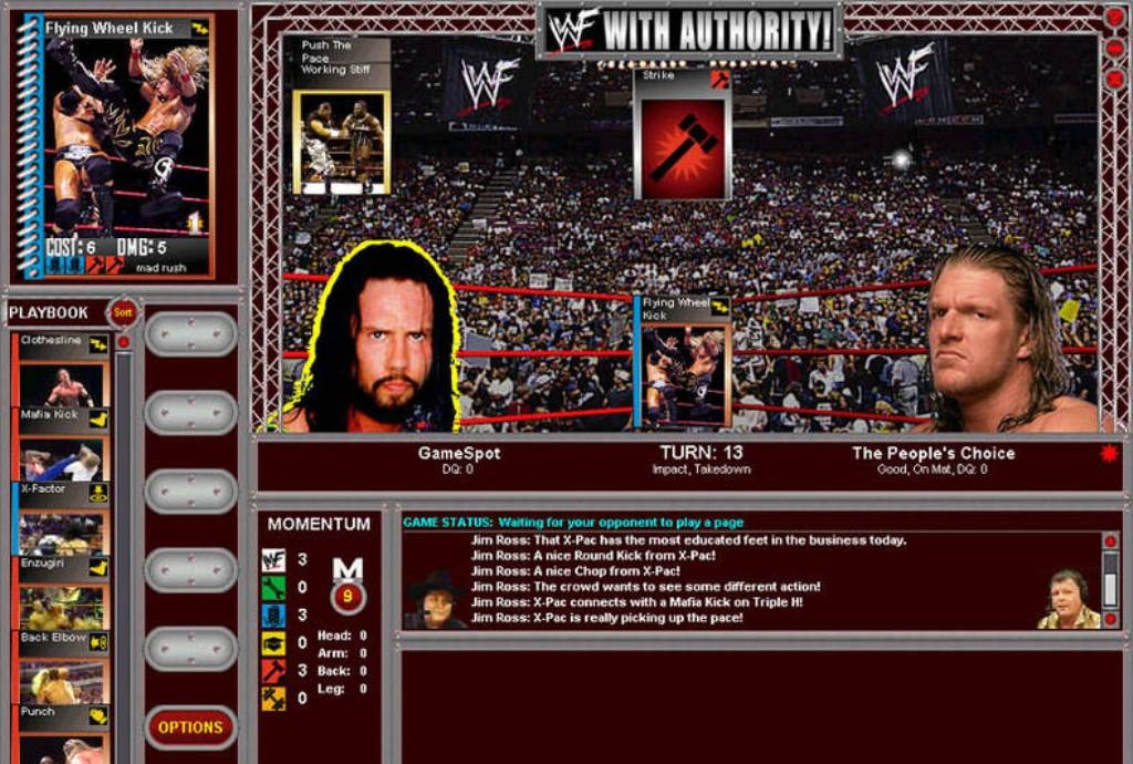 Скриншот из игры WWF With Authority! под номером 5