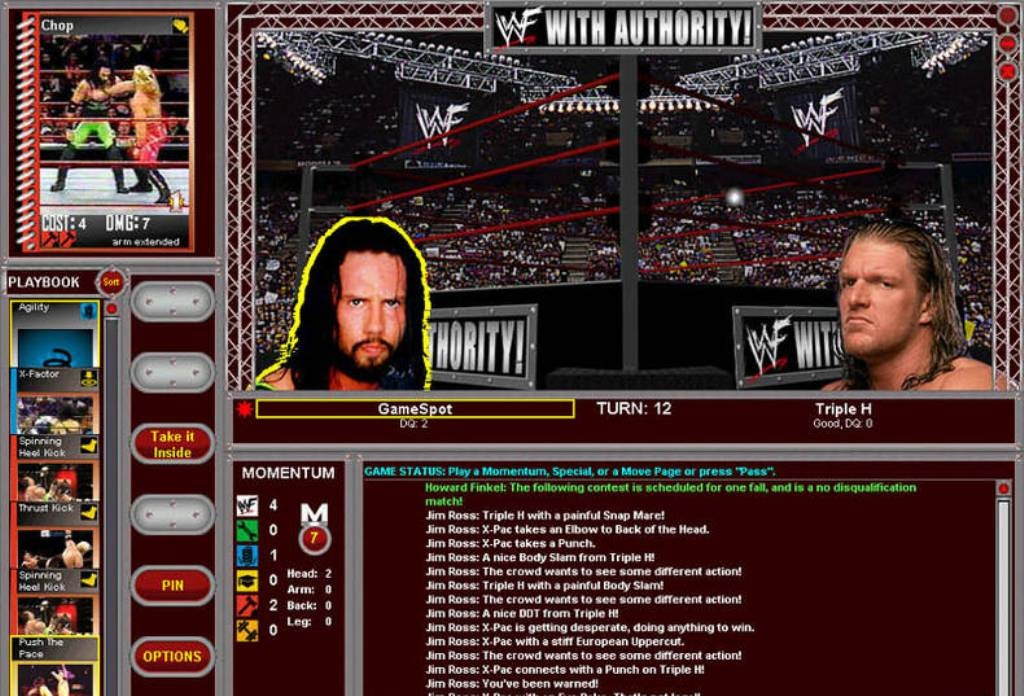 Скриншот из игры WWF With Authority! под номером 6