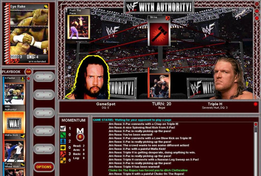 Скриншот из игры WWF With Authority! под номером 7