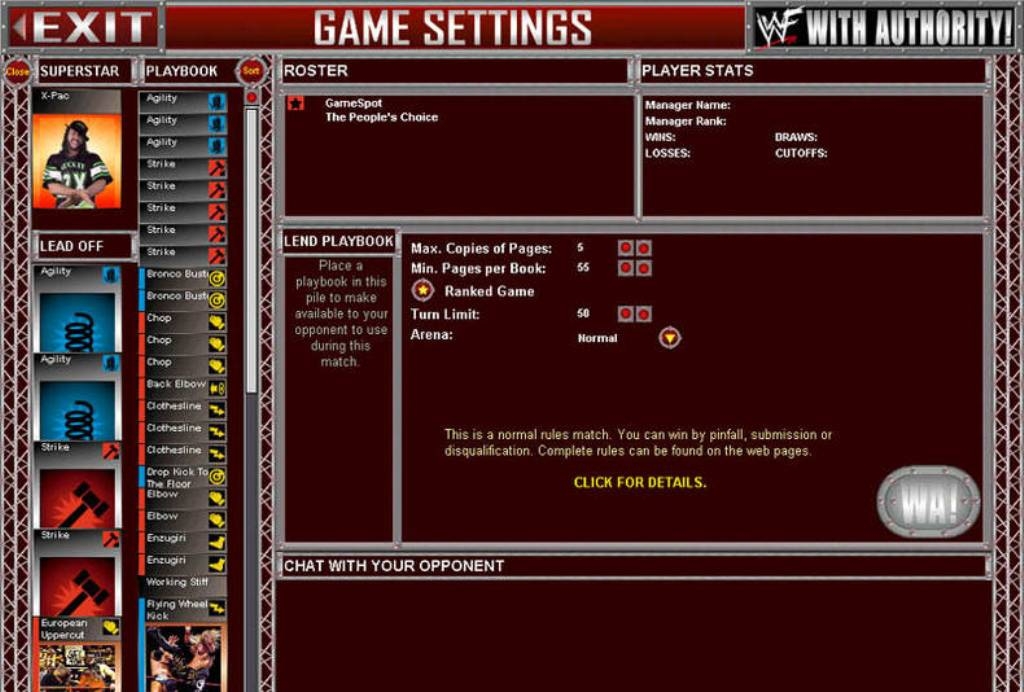 Скриншот из игры WWF With Authority! под номером 9