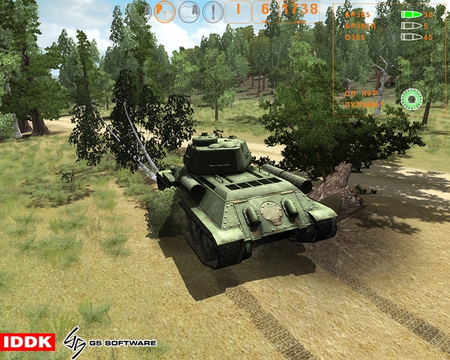 Скриншот из игры WWII Battle Tanks: T-34 vs. Tiger под номером 1