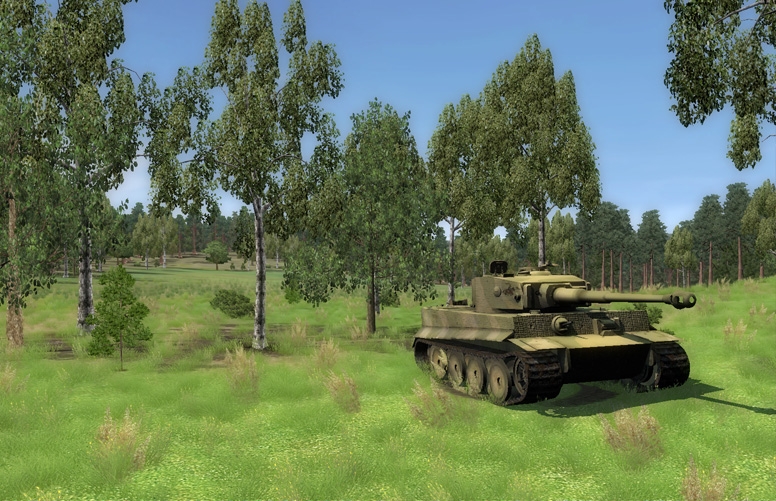 Скриншот из игры WWII Battle Tanks: T-34 vs. Tiger под номером 11