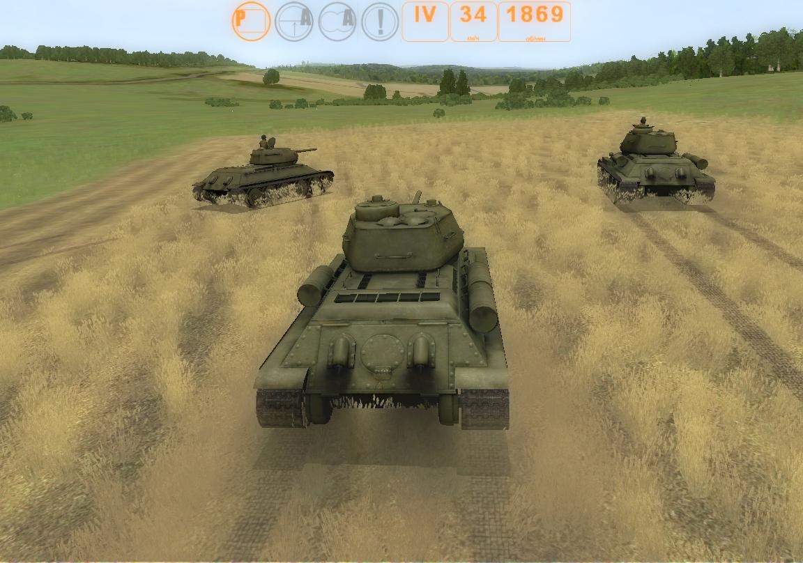 Скриншот из игры WWII Battle Tanks: T-34 vs. Tiger под номером 13