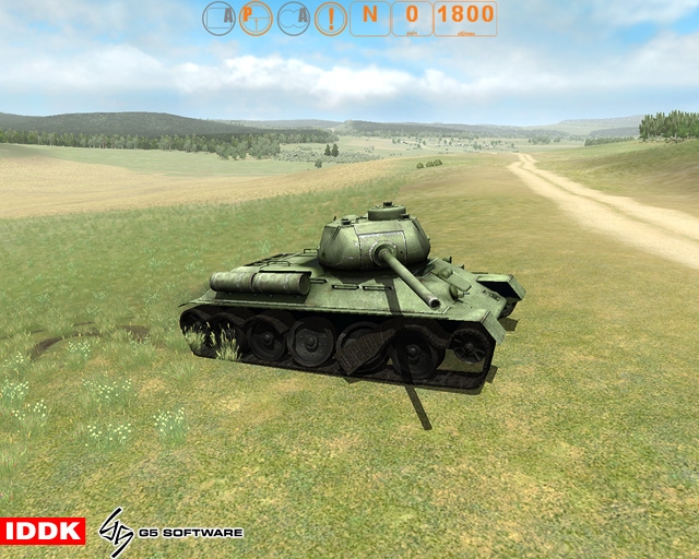 Скриншот из игры WWII Battle Tanks: T-34 vs. Tiger под номером 18
