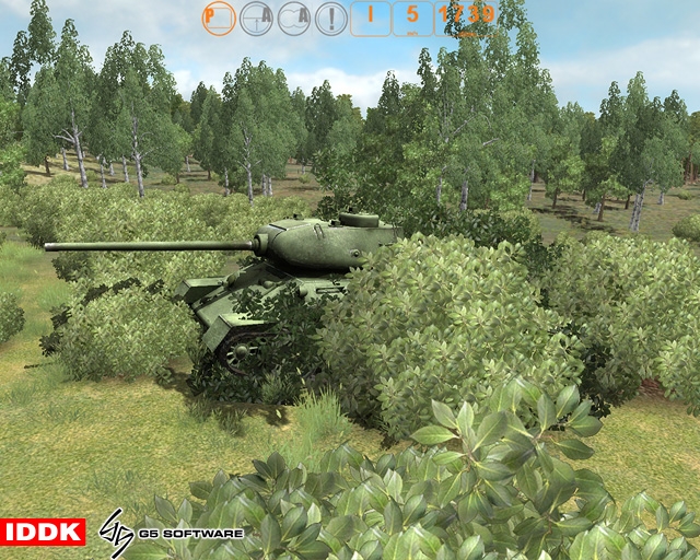 Скриншот из игры WWII Battle Tanks: T-34 vs. Tiger под номером 19