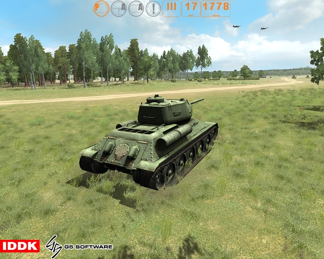 Скриншот из игры WWII Battle Tanks: T-34 vs. Tiger под номером 2