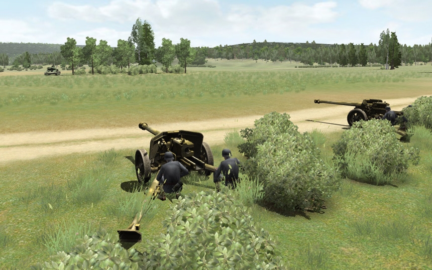Скриншот из игры WWII Battle Tanks: T-34 vs. Tiger под номером 24