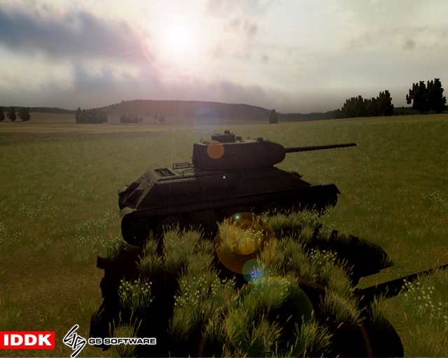 Скриншот из игры WWII Battle Tanks: T-34 vs. Tiger под номером 6