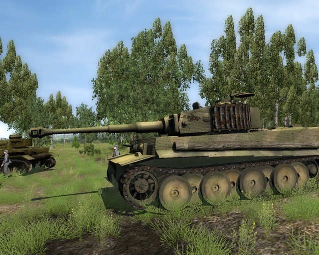 Скриншот из игры WWII Battle Tanks: T-34 vs. Tiger под номером 7