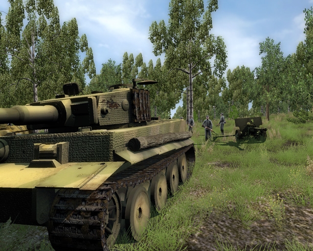 Скриншот из игры WWII Battle Tanks: T-34 vs. Tiger под номером 8