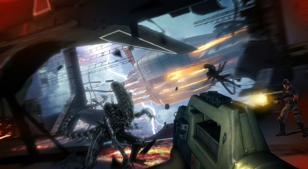 Скриншот из игры Aliens: Colonial Marines под номером 34