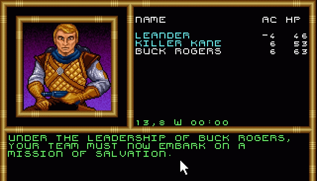 Скриншот из игры Buck Rogers: Matrix Cubed под номером 2