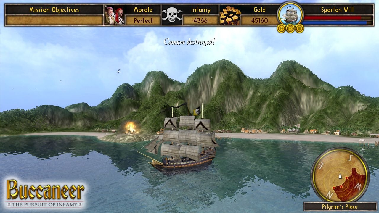 Скриншот из игры Buccaneer: The Pursuit of Infamy под номером 6