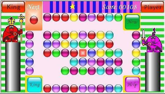 Скриншот из игры BubbleKing под номером 1