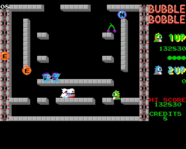 Скриншот из игры Bubble Bobble под номером 26