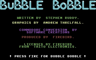 Скриншот из игры Bubble Bobble под номером 38