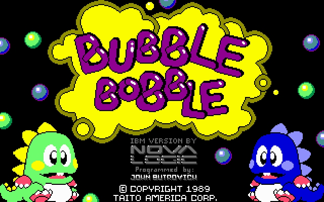 Скриншот из игры Bubble Bobble под номером 45