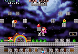 Скриншот из игры Bubble Bobble: Rainbow Islands под номером 2